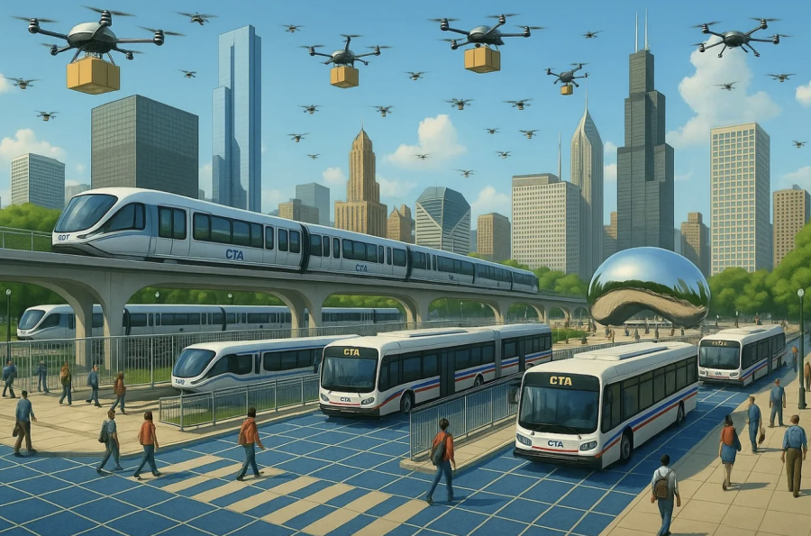 Chicago smart city icon. Click for story